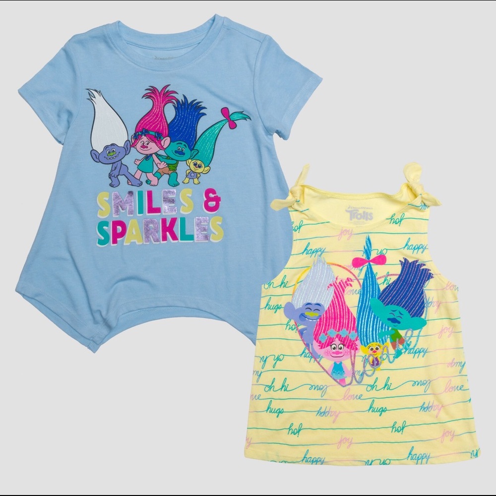 Trolls shirt set